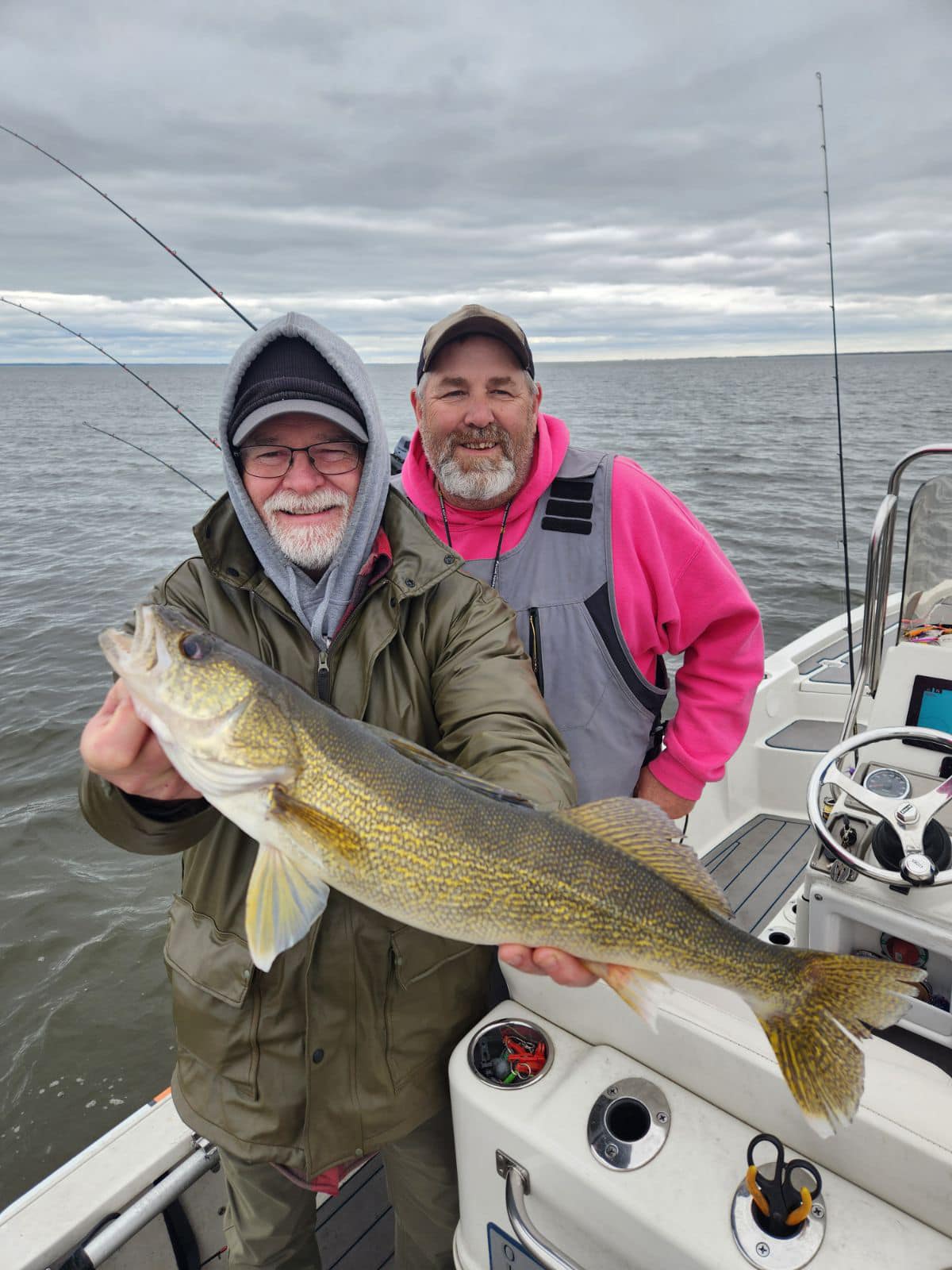 A fishing memory with Exclusively Walleye Guide Service